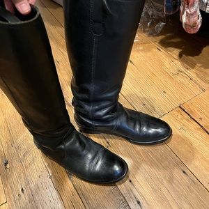 1937 Archive Madewell leather tall boots, black